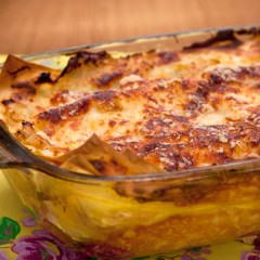 lasagne porri e taleggio