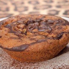 torta bianca e nera