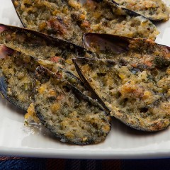 cozze gratinate