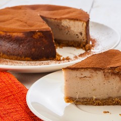 Cheesecake alla crema di marroni