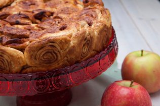 Torta di mele e cannella