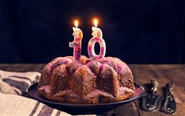 Torta di compleanno 10 anni